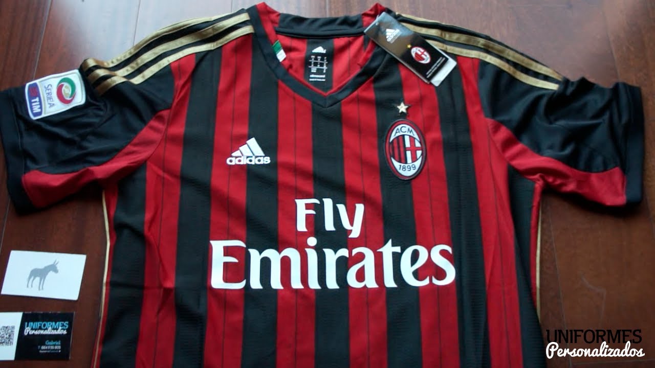 AC Milan 13-14 (Playera Local) Serie A.
