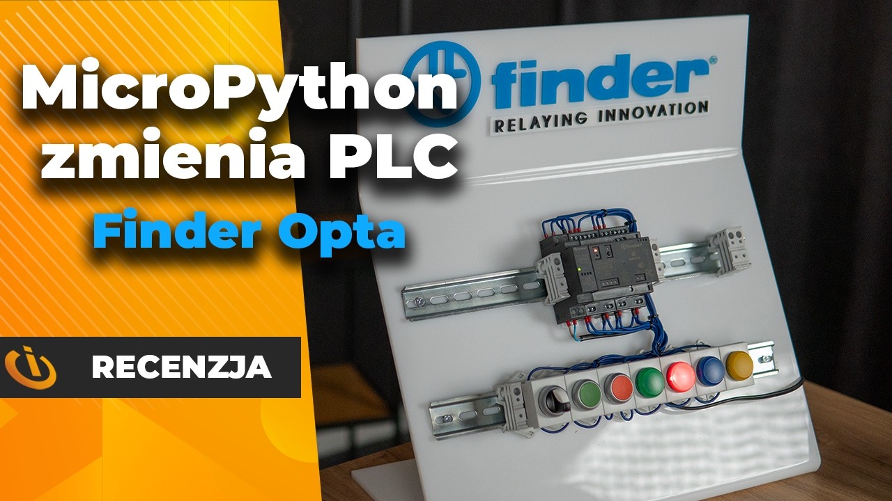 MicroPython w automatyce przemysłowej - co potrafi Finder Opta?