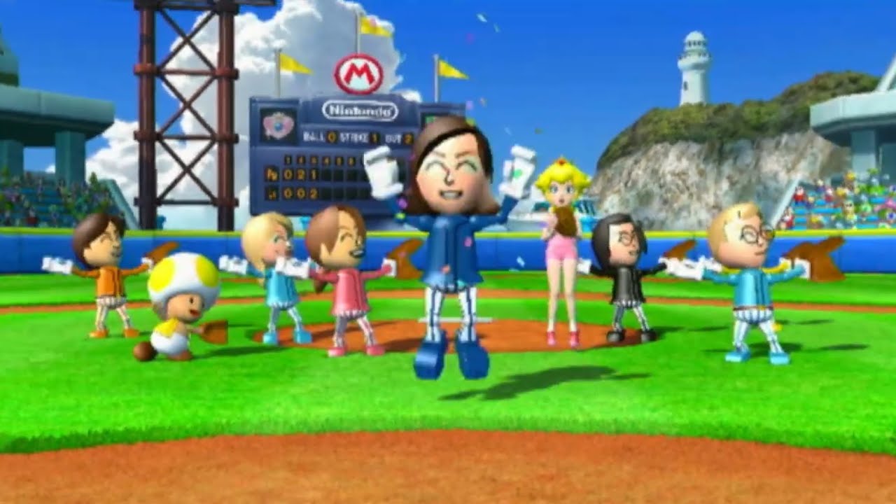 Father's Day Baseball Game! Let's Play Mario Super Sluggers!