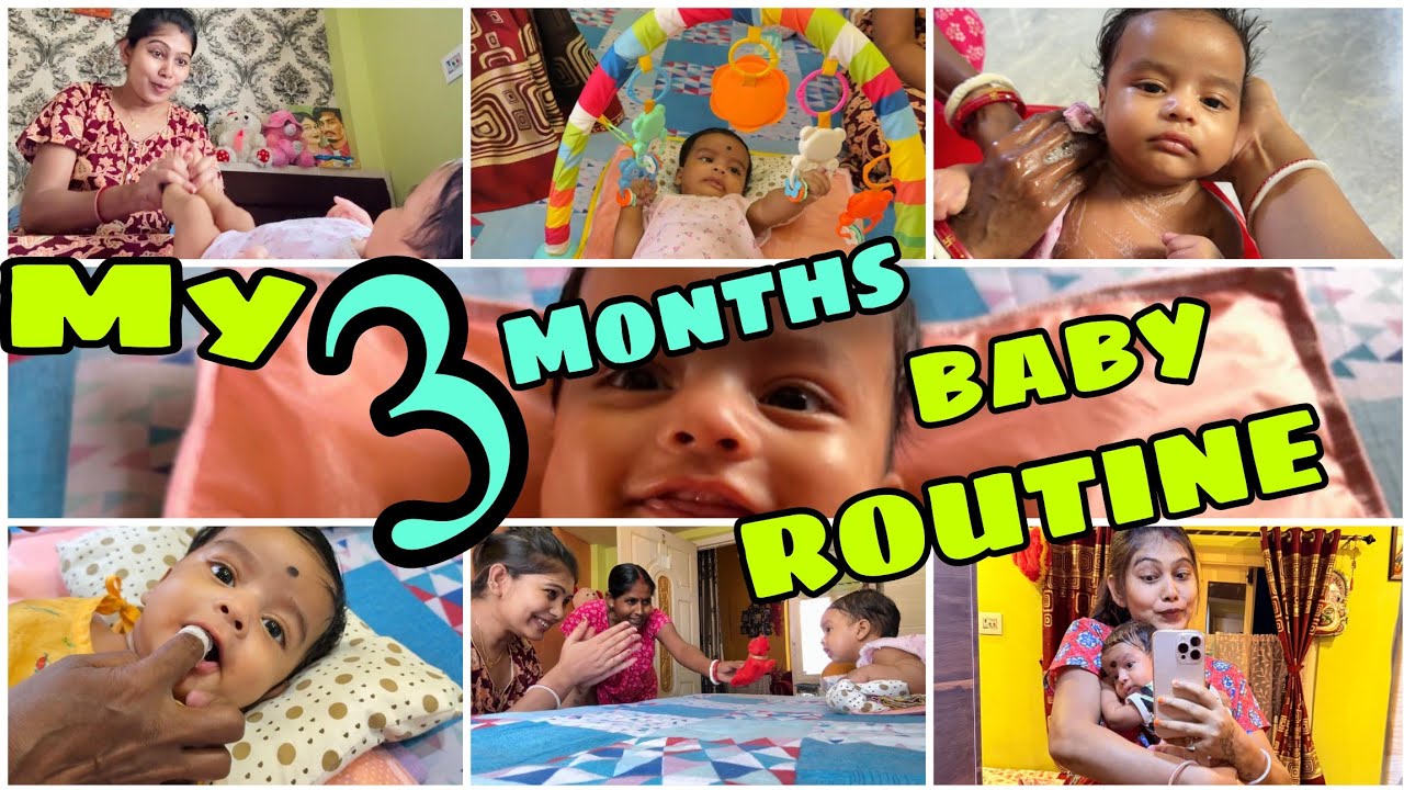 আজ তোমাদের আমার NewBorn Baby এর Morning Routine Share করলাম|| NEWBORN CARE & TIPS