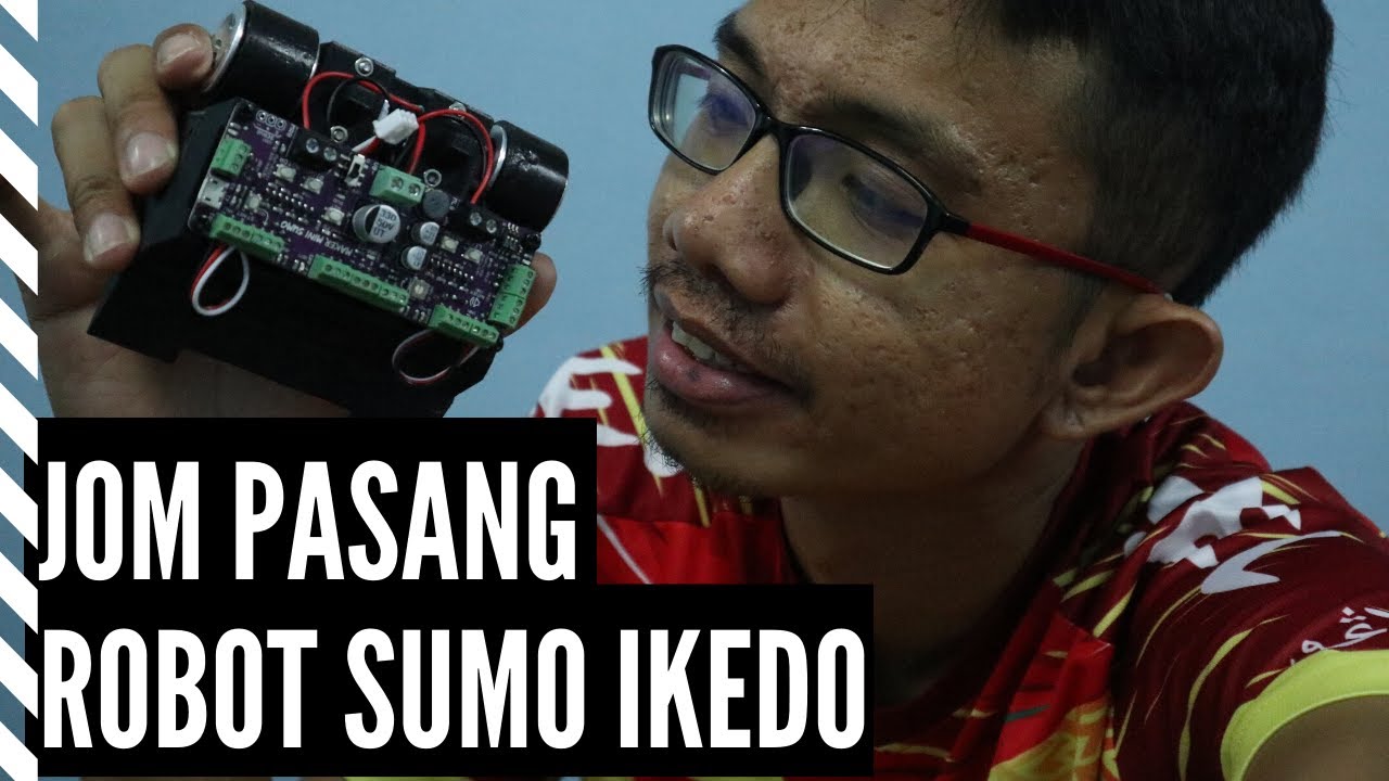 Pemasangan Ikedo Kogeki Cytron Robot Sumo