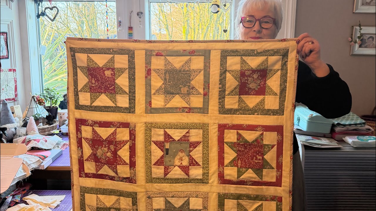 Happy New Year, Tilda Christmas Quilt & Some Hand Sewing. No1 2026