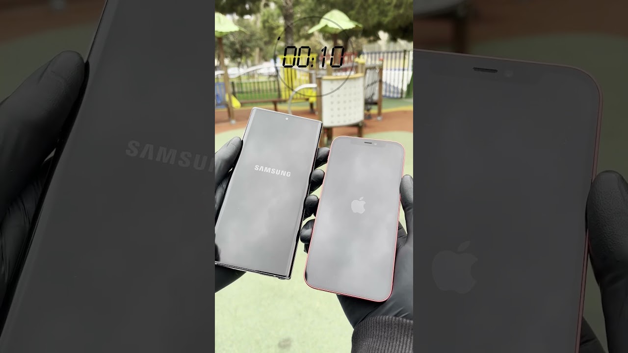 Samsung Note 10+ VS iPhone 12 Prueba de encendido #SamsungNote10+ #iPhone12 #cosladafon #telefon&iacute;a #