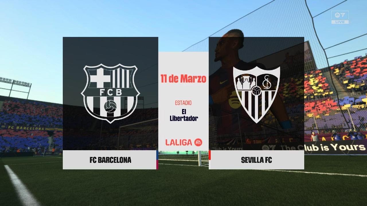 EA FC 26 PS5 FC Barcelona VS Sevilla FC