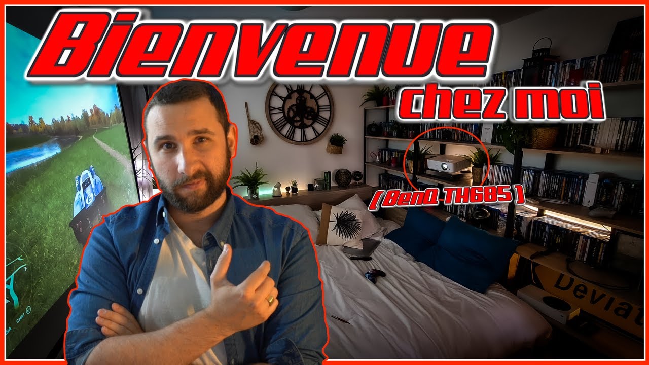 Bienvenue Chez Moi 📺 avec le Projecteur BenQ TH685 📺