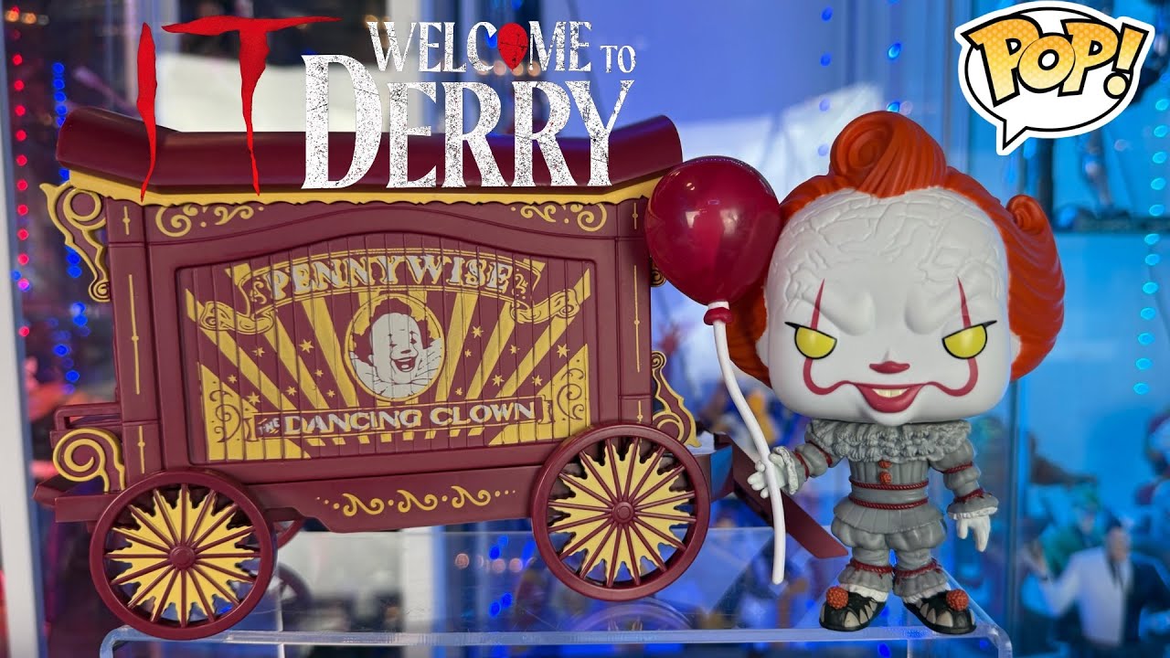 Funko Pop IT welcome to Derry: Pennywise and Wagon review 