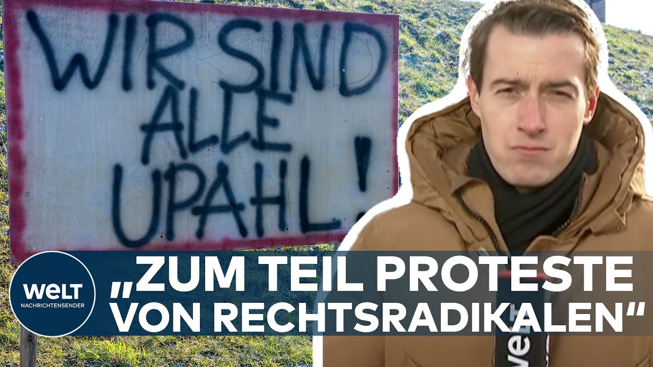 PROTESTE IN UPAHL: Bewohner protestieren weiter gegen geplante Fl&uuml;chtlingsunterkunft | WELT THEMA