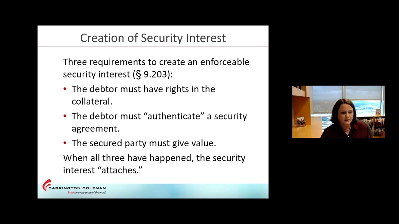 How Secured Transactions Go Right and How to Collect When They Go Wrong 05 12