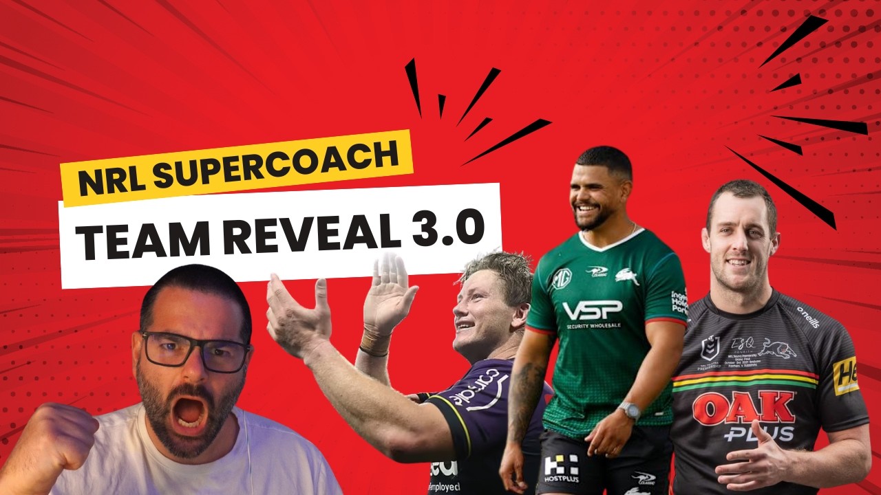 My New Team Reveal Since The MASSIVE Scoring Change Announcment #nrlsupercoach #teamreveal