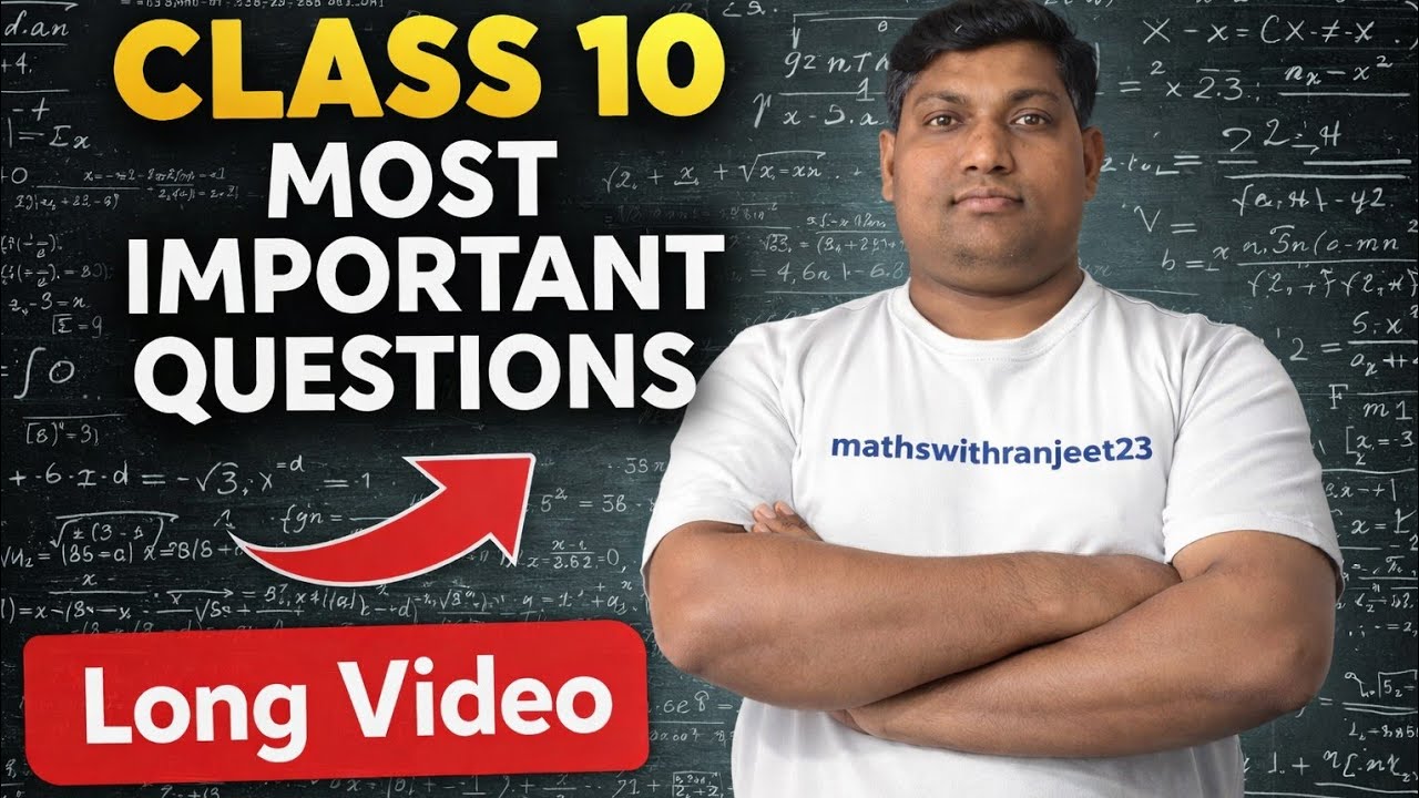 Class 10th Most Important Questions.@MatheusEKauan @YouTubeViewers 
