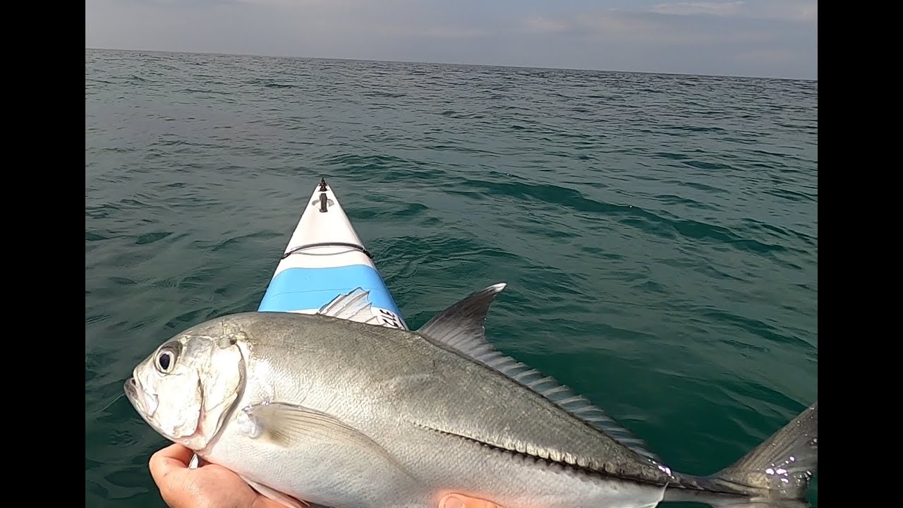 Quick fishing ski session KZN South coast South Africa
