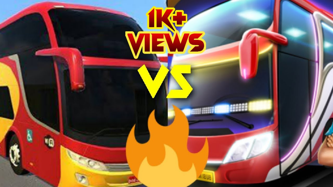 BUS SIMULATOR INDONESIA vs WORLD BUS DRIVING SIMULATOR ||bussid vs wbds
