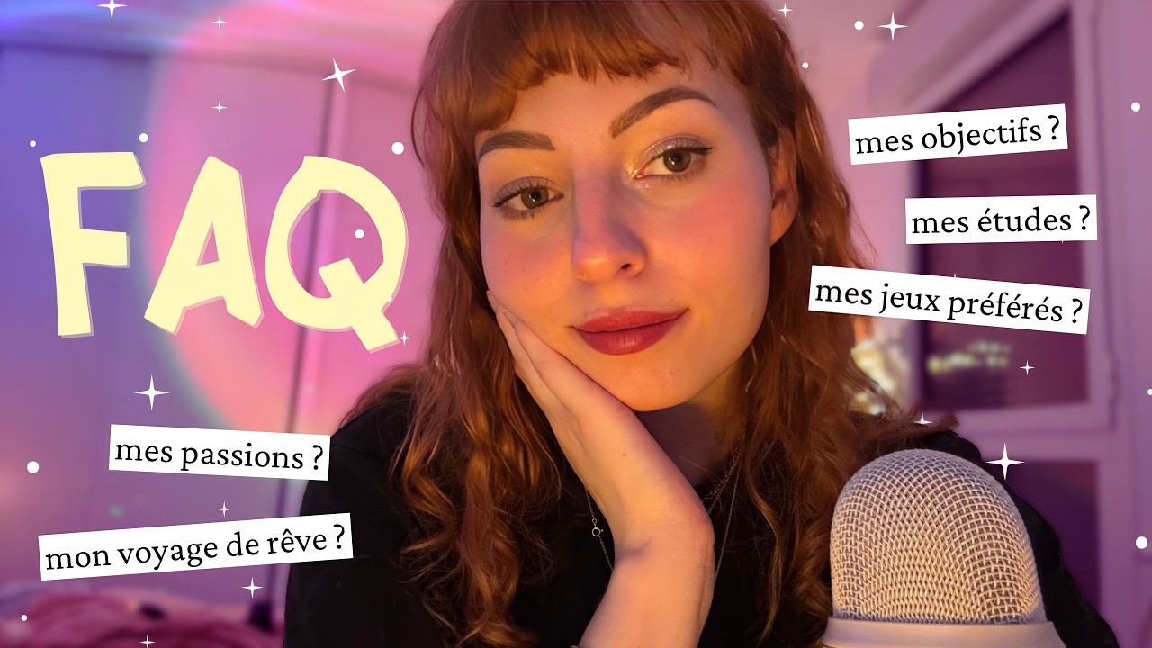 asmr ༄.° faq (je réponds à vos questions) ˚˖𓍢ִ໋❀