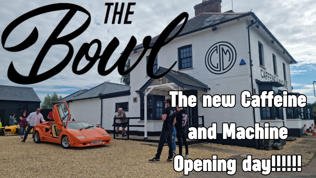 The Bowl, the new Caffeine And Machine opening day!!! Taking the 924 and breaking it too!