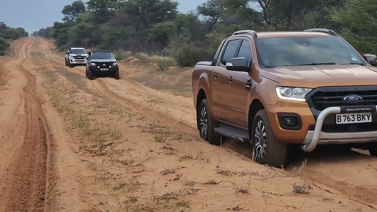 The Infamous Mabuasehube Park Boundary Sandtrack