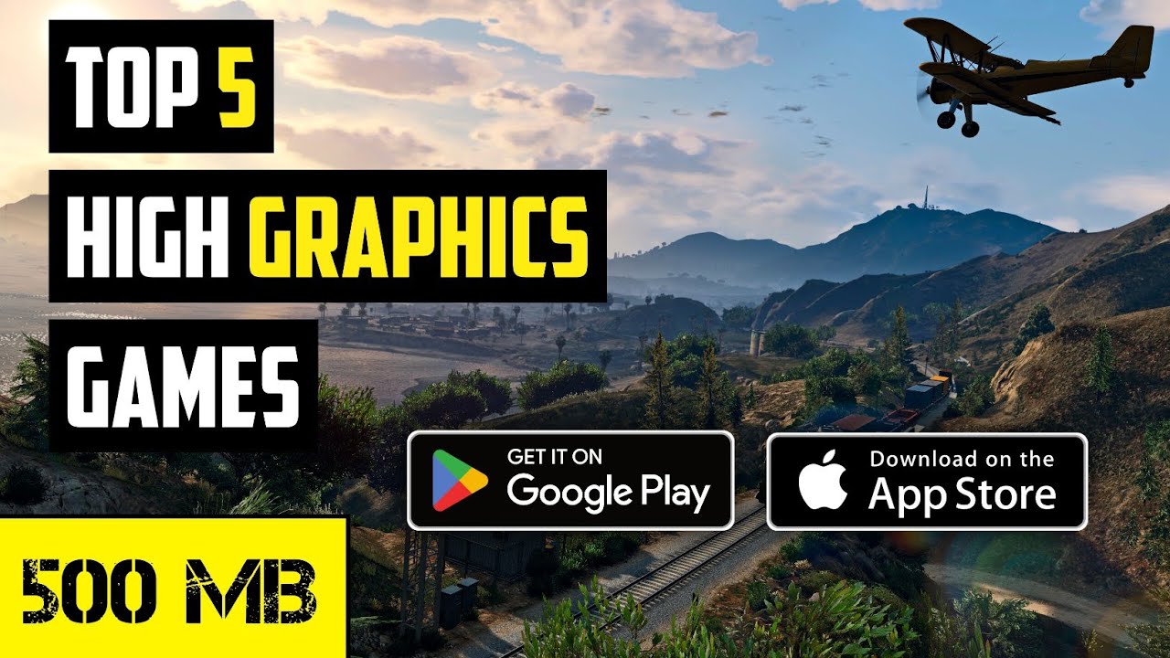 Top 5 High Graphics Games For Android Under 500 MB | Best Games For Mobile 🔥🔥