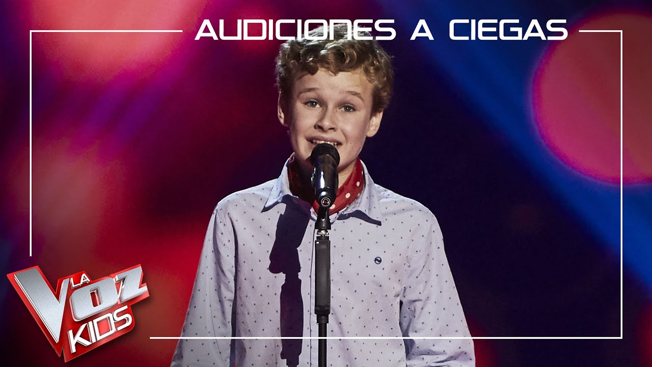 Rafael Velázquez canta 'Que no daría yo' | Audiciones a ciegas | La Voz Kids Antena 3 2021