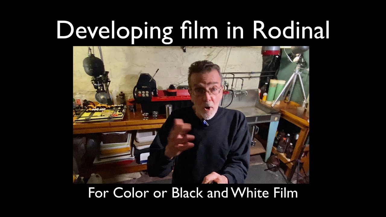 Developing color or black and white film in Rodinal