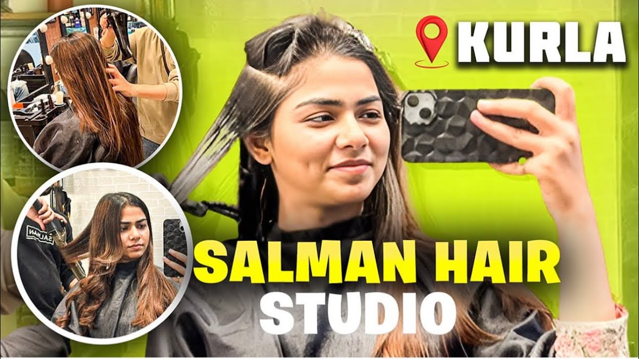 BEST HAIR STUDIO IN KURLA | SALMAN HAIR STUDIO #dailyvlog #kurla #explorepage