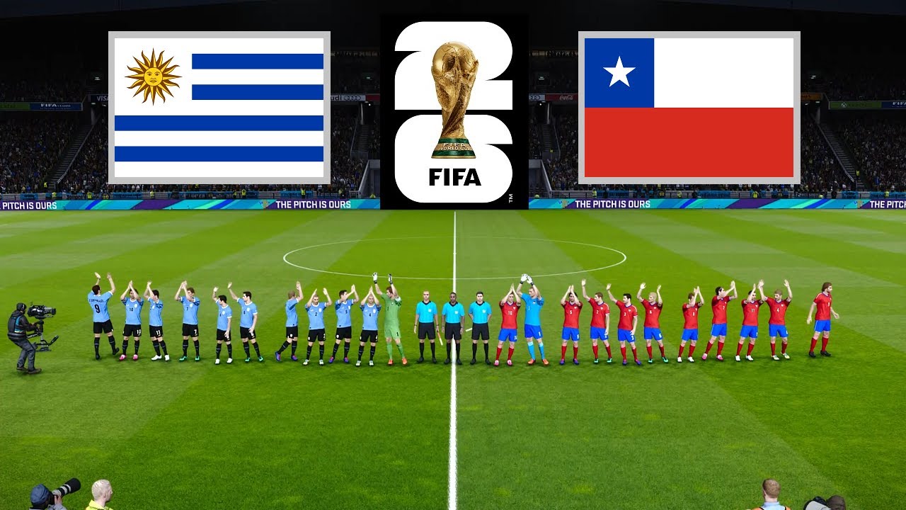 Uruguay vs Chile ● FIFA World Cup 2026 Qualification | 9 September 2023 Gameplay