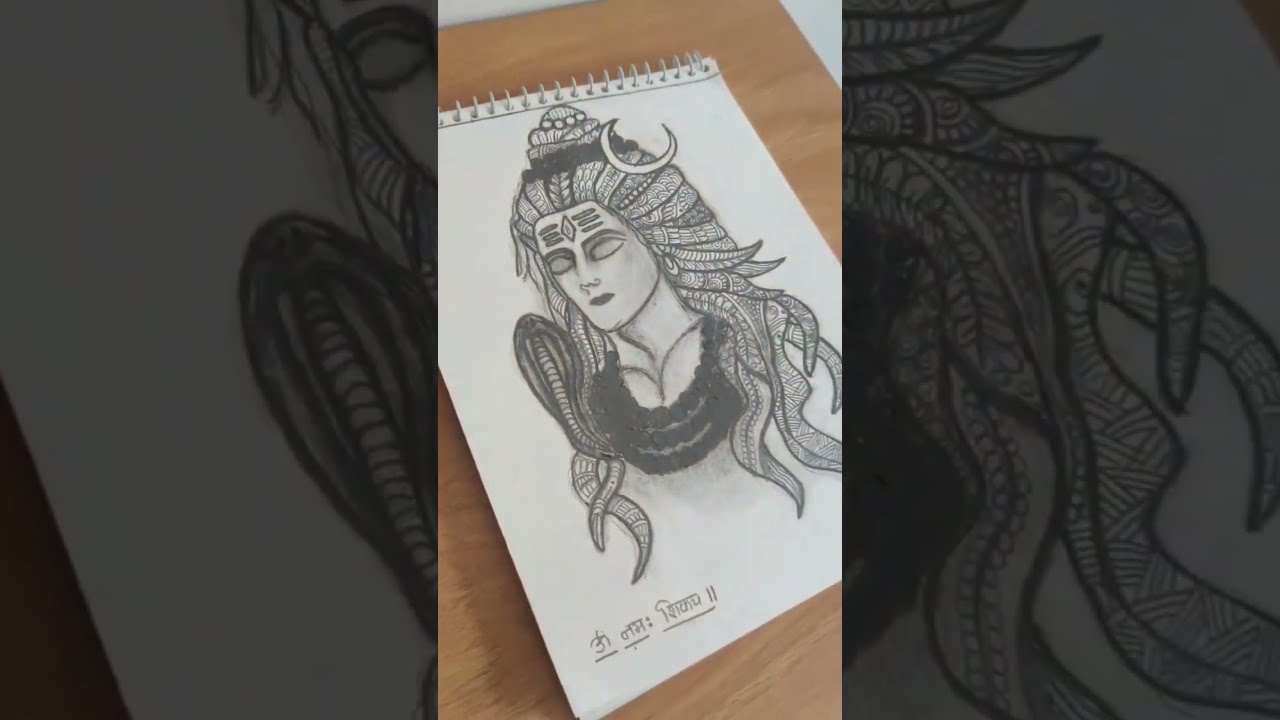 Shiv mandala art drawing #trending #drawing #support #video