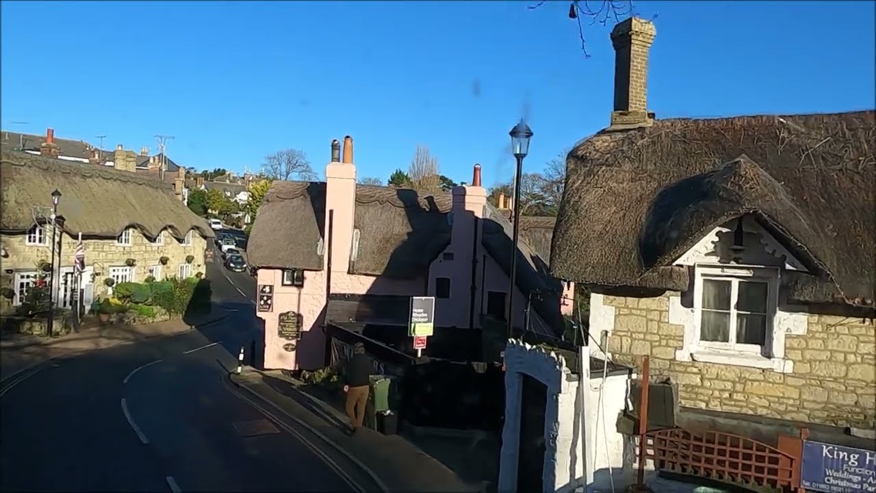 Southern Vectis Bus Cam - Route 3 - Ventnor To Shanklin - Isle Of Wight - December 2022 | kittikoko