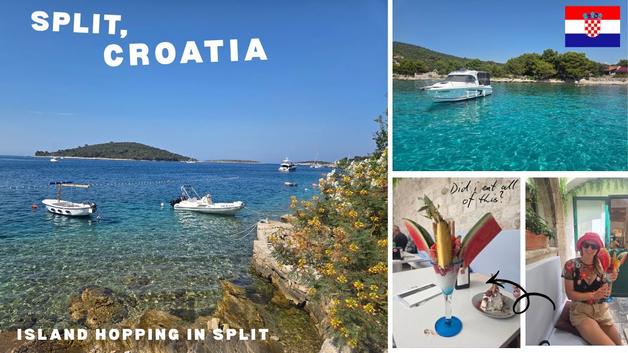 Island Hopping from SPLIT Croatia | Port Stop