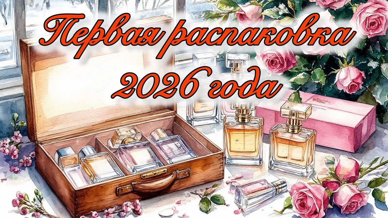 Первая распаковка 2026 года. Аромат - мечта! 