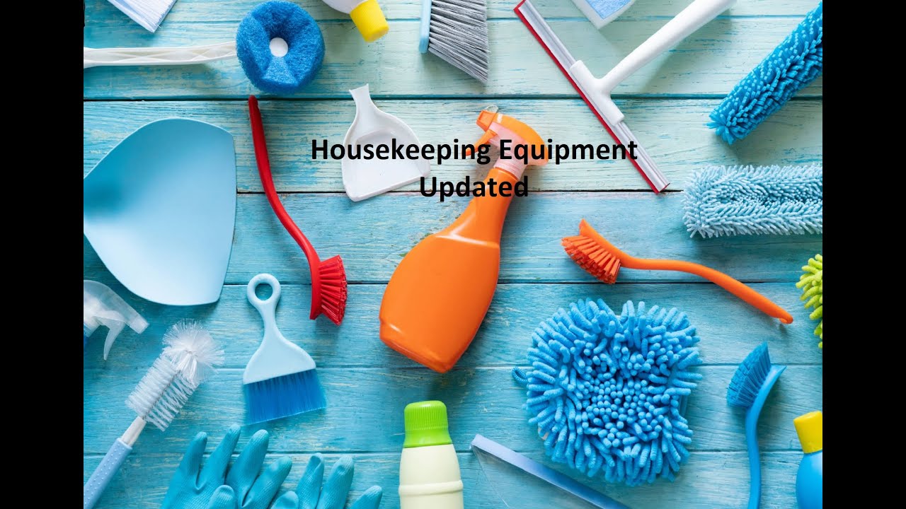 Hotel Housekeeping Cleaning Equipment Updated