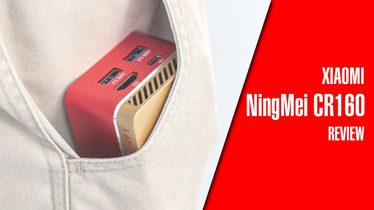$159 Xiaomi NingMei CR160: 6GB RAM Celeron J4125 128GB M.2 | ThinkTiny22