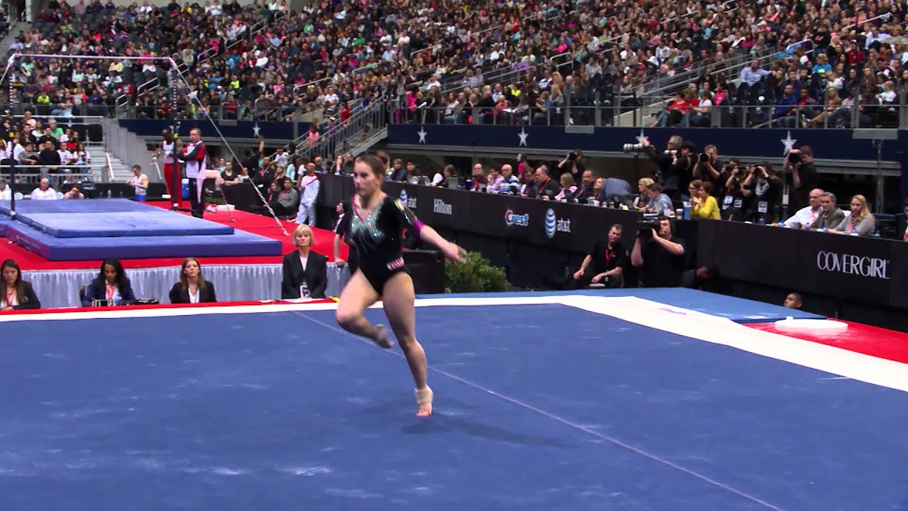 Erika Fasana - Floor Exercise - 2015 AT&T American Cup - NBC