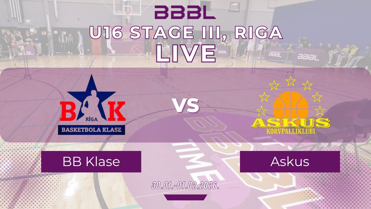 Basketbola Klase-2 2010 vs KK Askus Jetoil/Hiiumaa SPK 2010 | BBBL U16 | Stage III