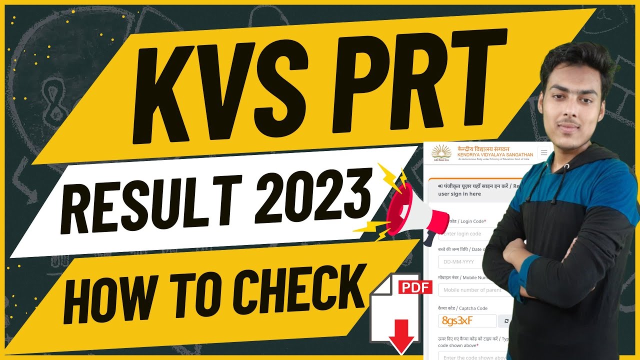 kvs prt result 2023 | how to check kvs result 2023 | prt result kvs 2023