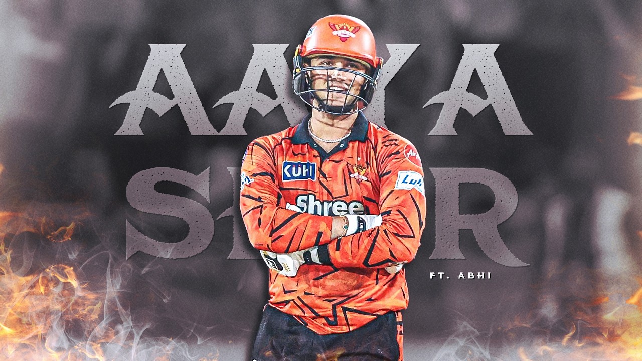 AAYA SHER ft. ABHISHEK SHARMA | SRH | PLAY WITH FIRE