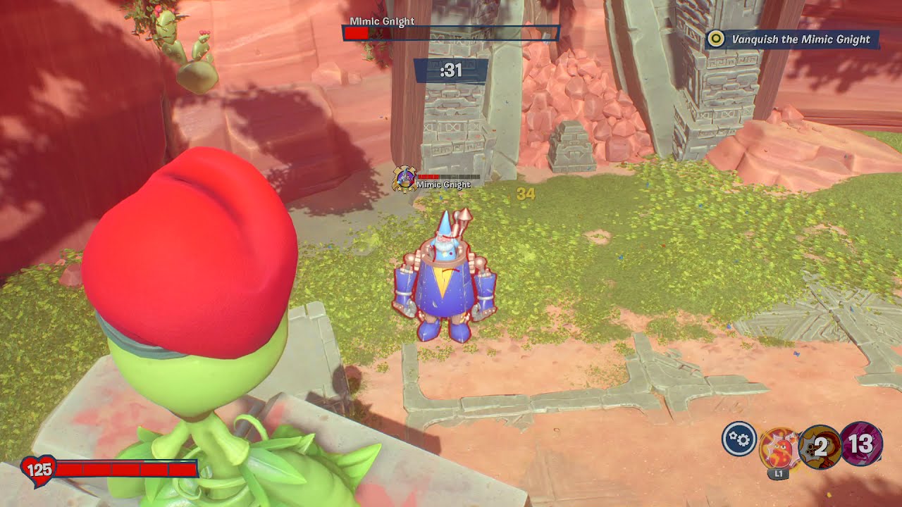 PvZ: BfN™ Mimic Gnight & Sir Boff (Mount Steep)