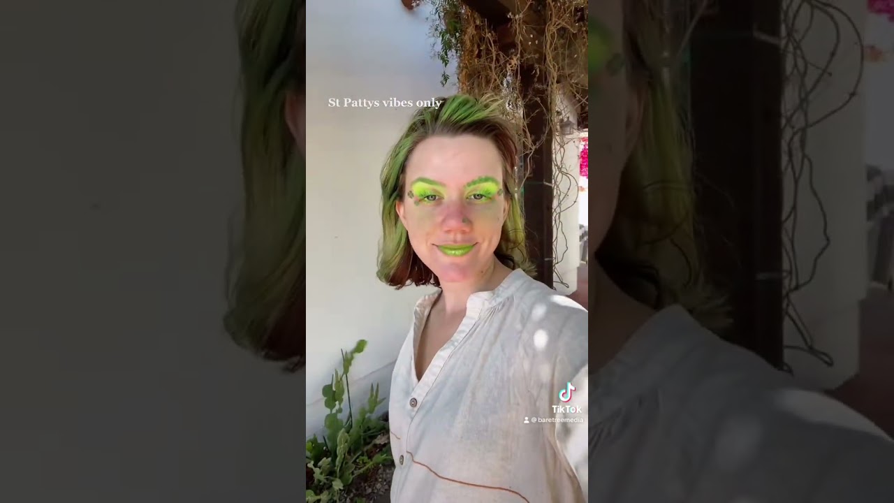 St. Patrick&rsquo;s Day Makeup - TikTok AR Effect