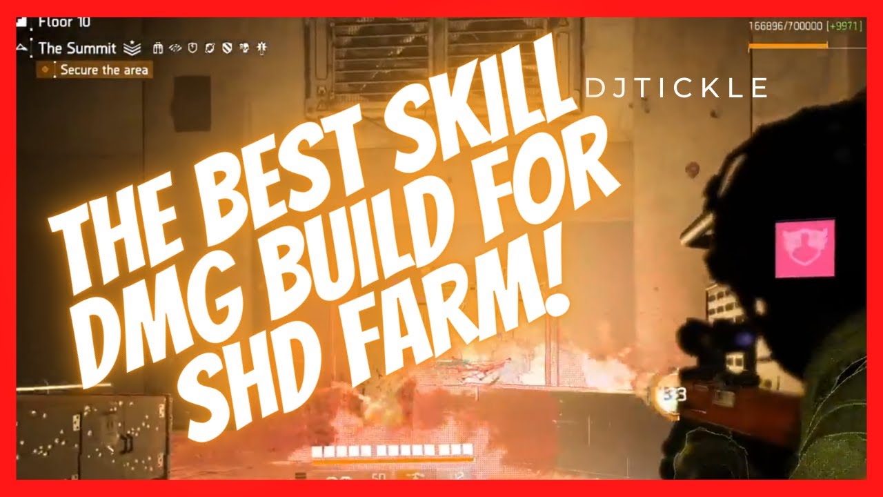 SHD FARM SKILL DAMAGE BUILD! THE DIVISION 2