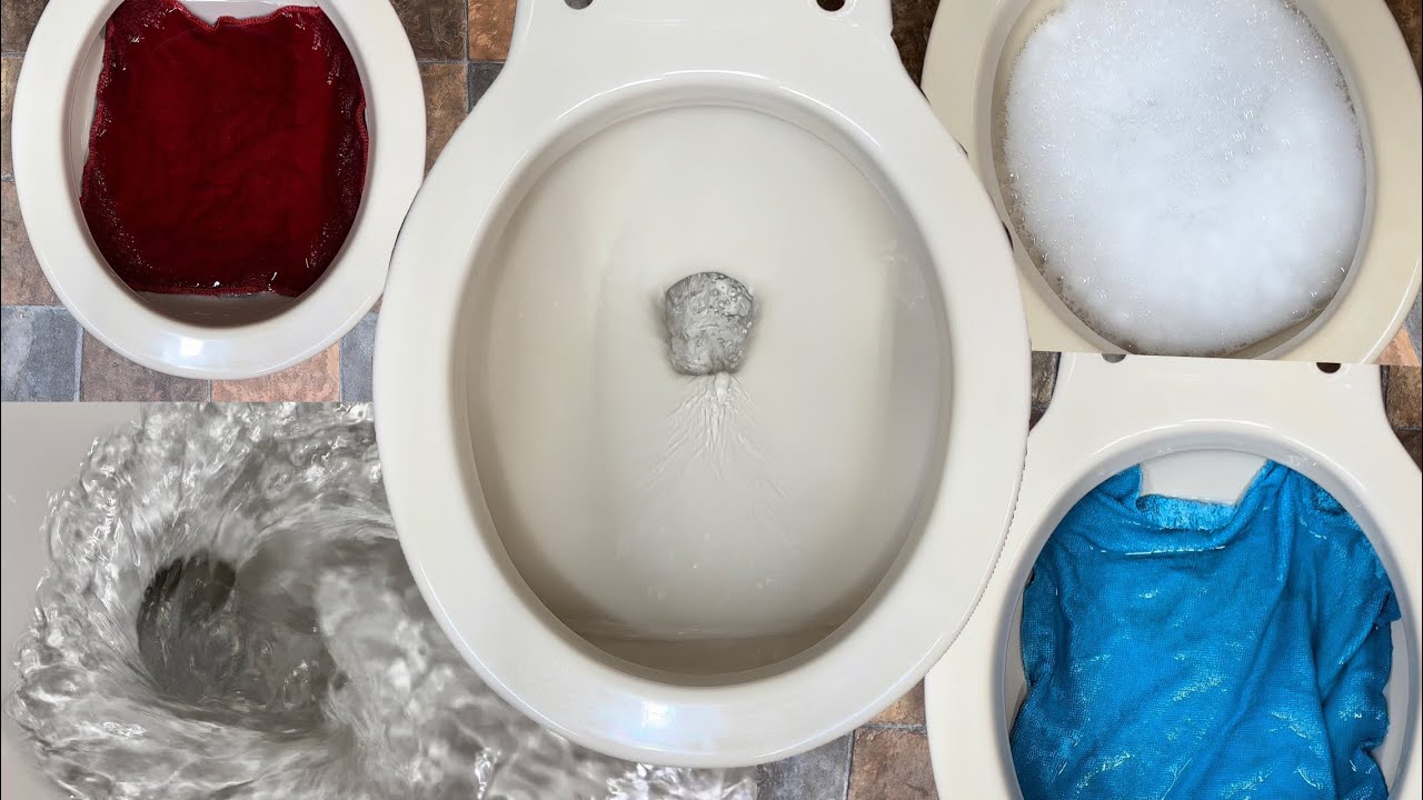 Kohler Wellworth Water-Guard Flush Test Compilation