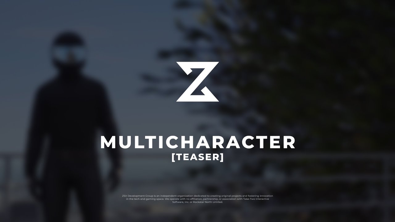 ZSX Multicharacter [Teaser] | FiveM Cinematic Multicharacter