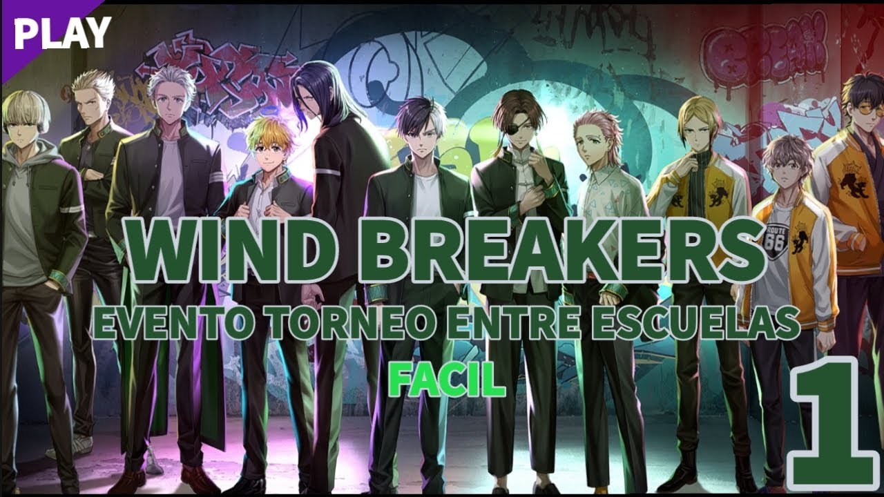 WIND BREAKERS EVENTO TORNEO ENTRE ESCUELAS FACIL