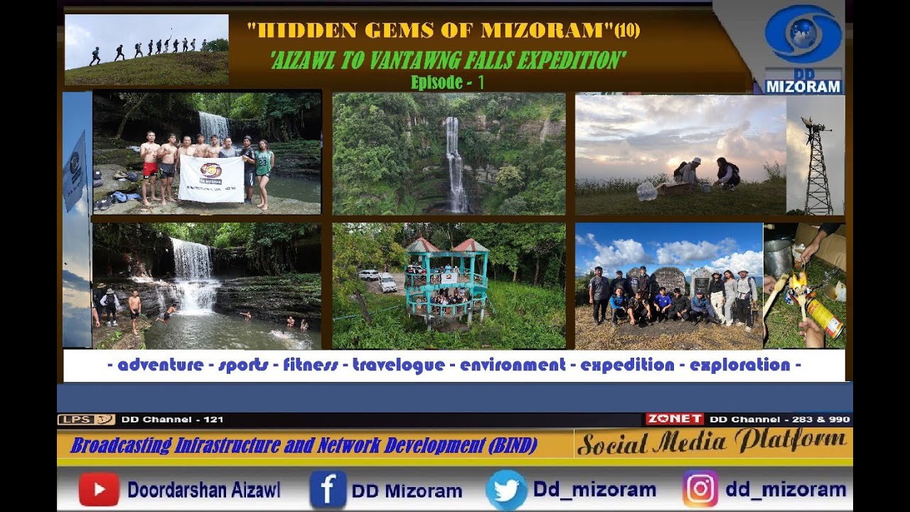 Hidden Gems of Mizoram | Aizawl to Vantawng Falls Expedition - Episode 1