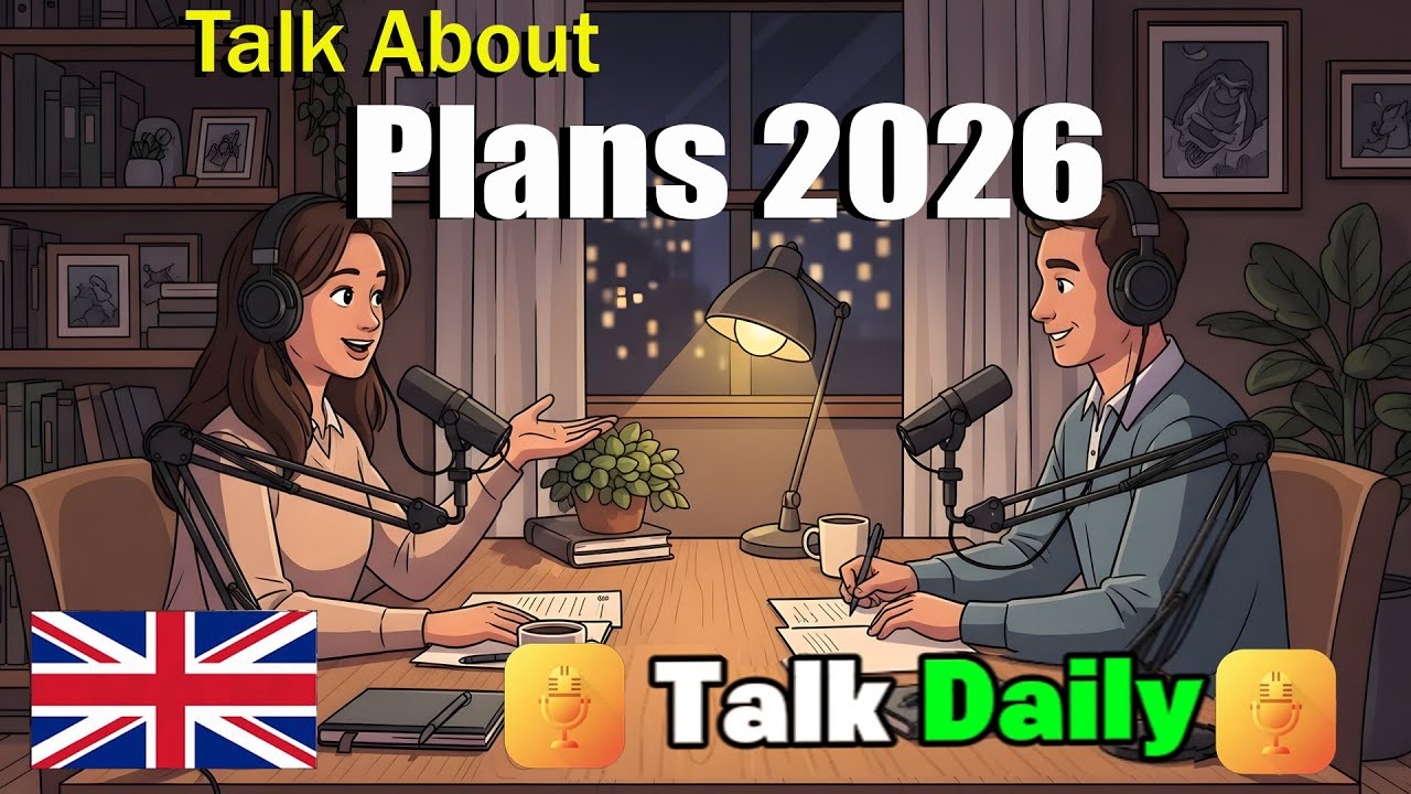 How to Talk About Your 2026 Plans in English | Easy English Conversation Practice