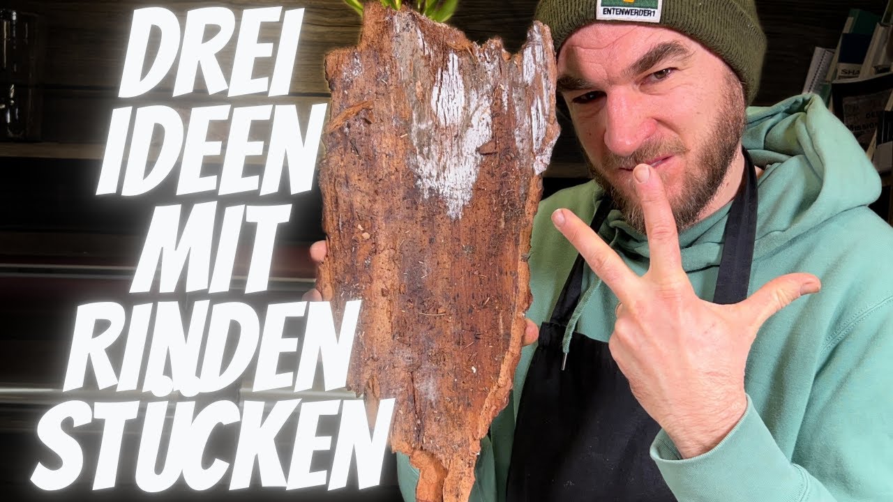 Rustikale Tischdeko selbst gemacht: Winter- & Frühlingsideen mit Baumrinde