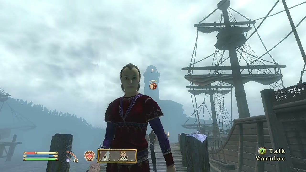 The Elder Scrolls IV: Oblivion Longplay - Part 85 - The Ghost Ship of Anvil