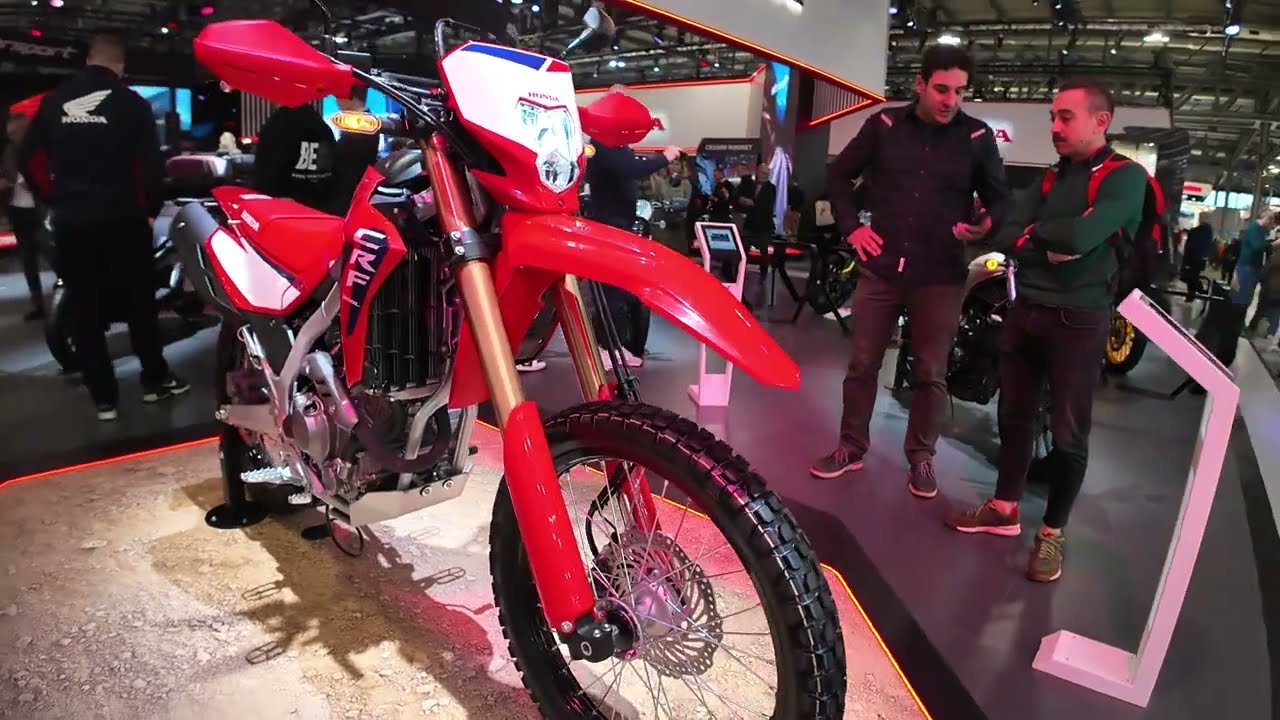 2025 HONDA CRF300L enduro motorcycle at EICMA Italy