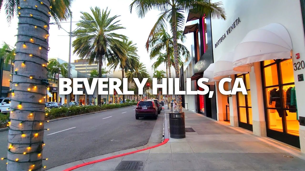 Exploring Downtown Beverly Hills, California USA Walking Tour #beverlyhills #downtownbeverlyhills