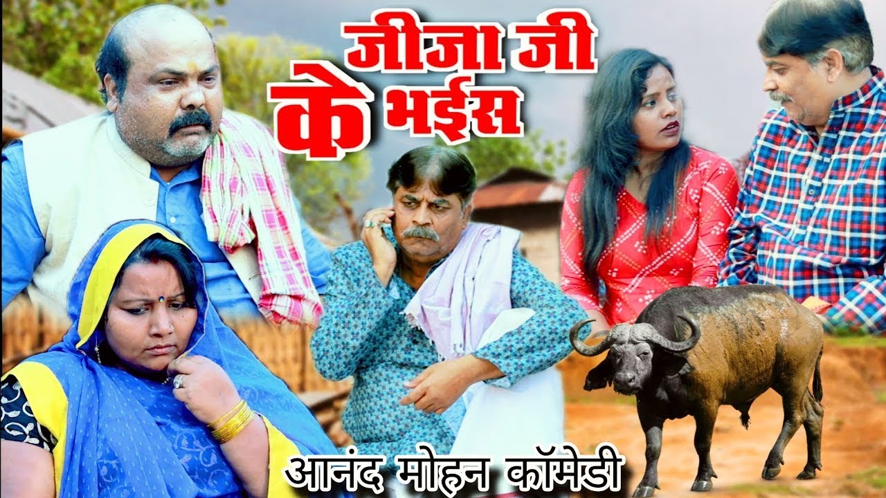 COMEDY VIDEO- जीजा जी के भईस 🤣💖| JIJAJI KE BHAIS🤩 | ‪@anandmohancomedy‬ & C P bhatt