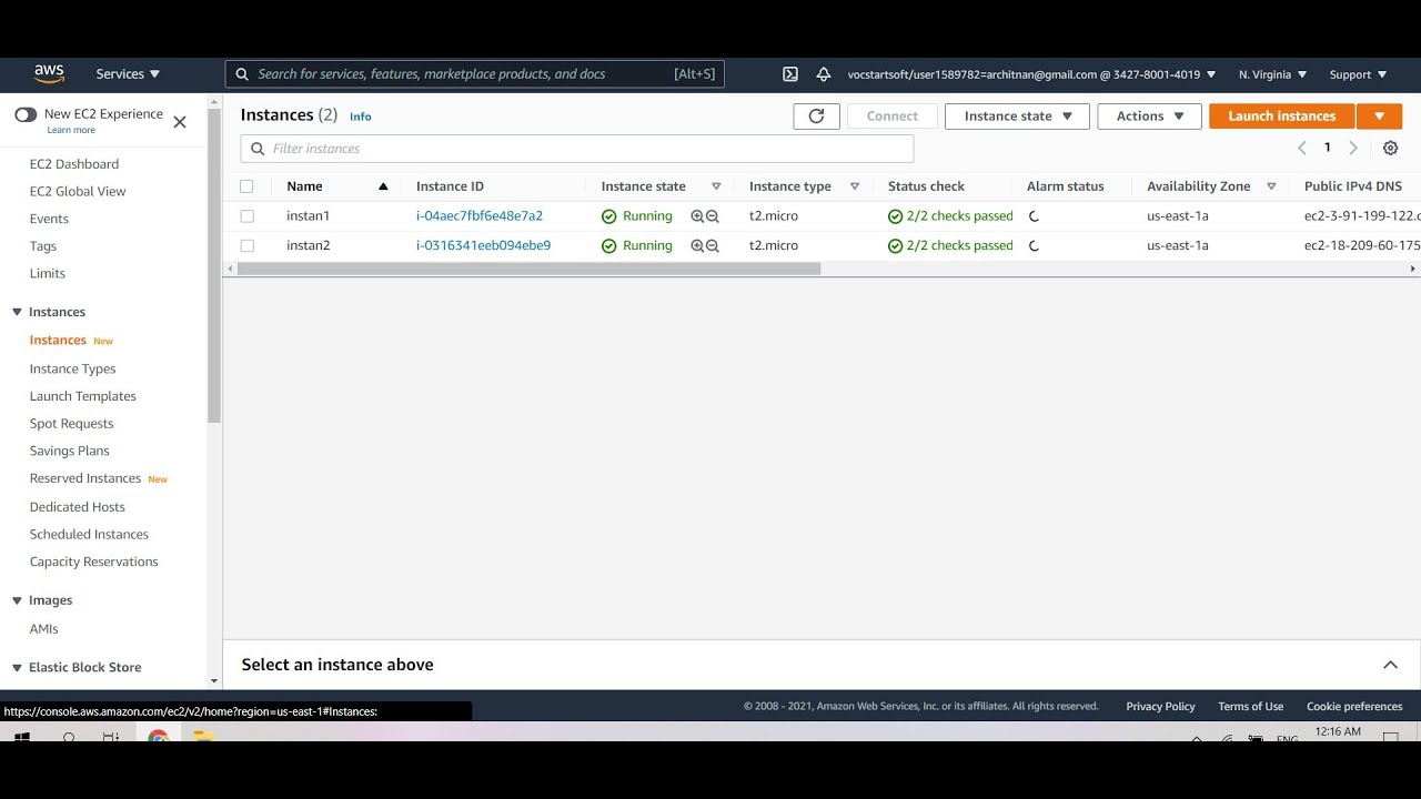 How to create a Classical Load Balancer on AWS