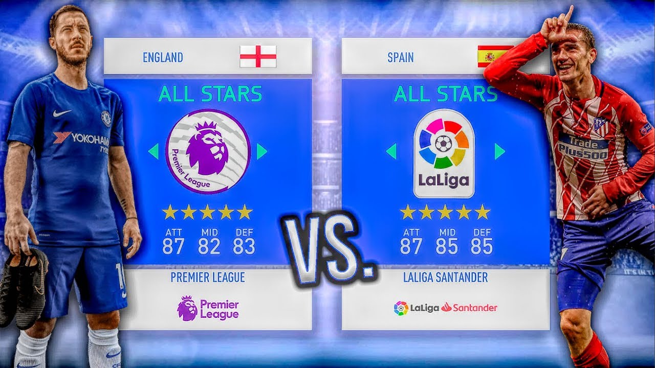Premier League ALL-STARS vs. La Liga ALL-STARS! - FIFA 19 Career Mode Experiment
