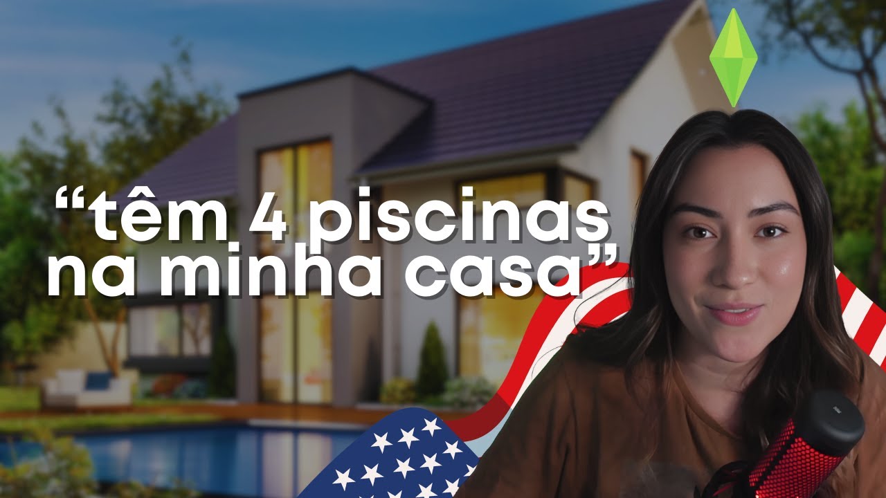 Como usar THERE IS e THERE ARE // Descrevendo sua casa em inglês (com THE SIMS)